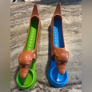 Two Evriholder HDH Dachshund Hot Dog Slicers